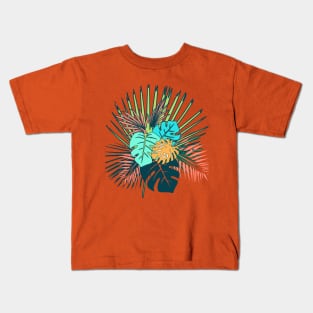 Tropical Leaves Kids T-Shirt